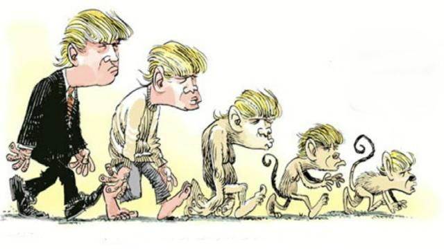 on a tiny, tiny, tiny little man ...